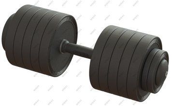 Professional dumbbell 54 kg TC126-54PL