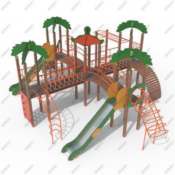 Ігровий комплекс "Острів" DIO808HDPE DIO808HDPE фото