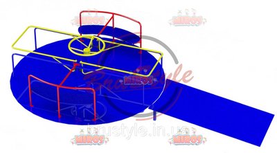 Карусель для дітей з інвалідністю (ОФВ) DIO1102 DIO1102 фото