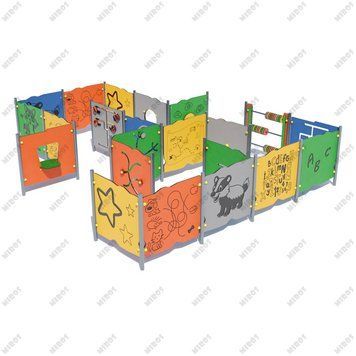 Labyrinth with interactive panels DIO252.1HDPE, 414, 332, 83, 233