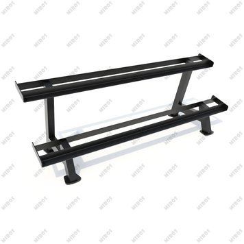 Dumbbell rack (for a set of 14 pairs) TC120.14