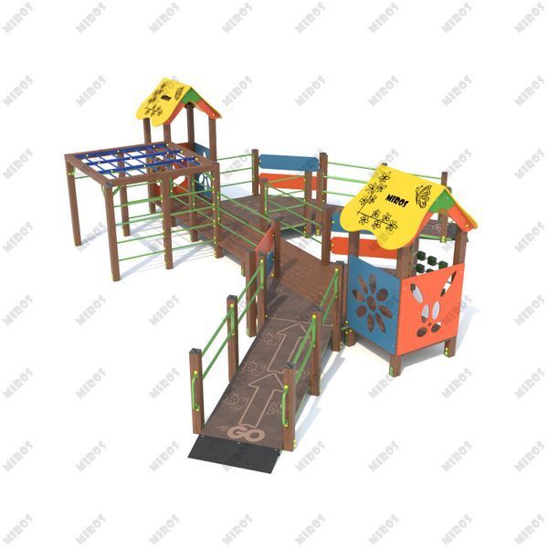 Playground complex "Smile" for children with special needs DIO1109