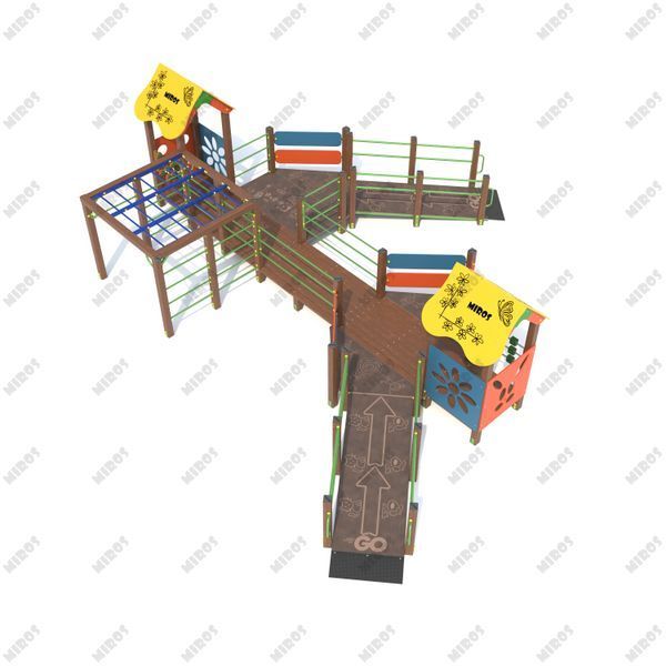 Playground complex "Smile" for children with special needs DIO1109