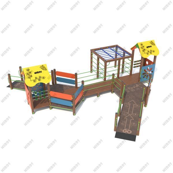Playground complex "Smile" for children with special needs DIO1109
