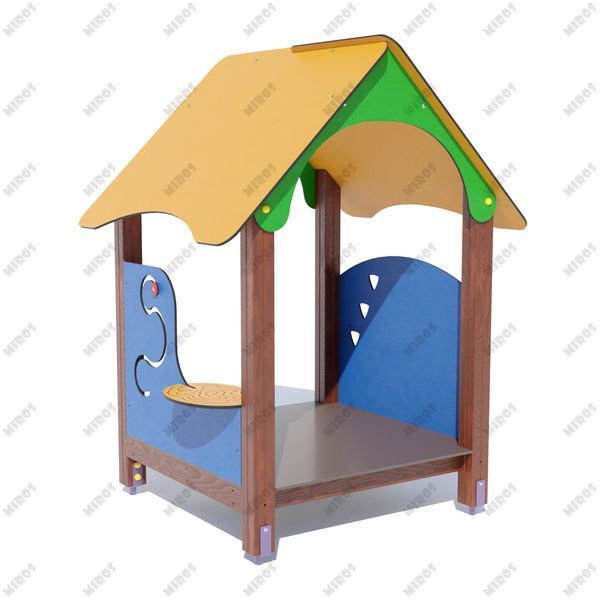 Домик "Капитошка" DIO215.4HDPE DIO215.4HDPE фото