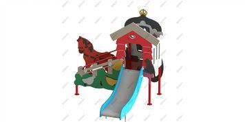 Игровой комплекс "Сказочная карета" DIO769 DIO769 фото