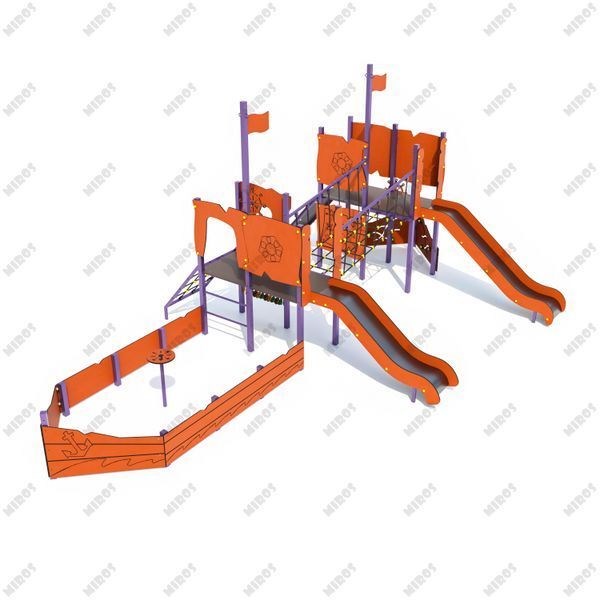 Детский игровой комплекс "Кораблик" DIO415HDPE DIO415HDPE&nbsp; фото