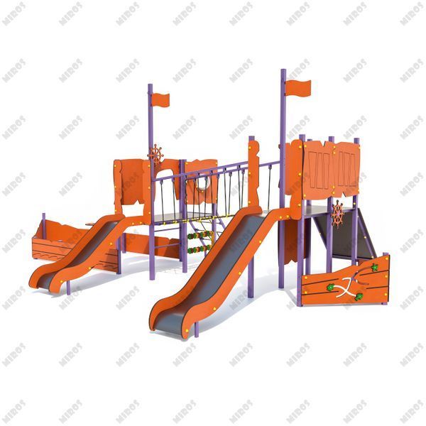 Детский игровой комплекс "Кораблик" DIO415HDPE DIO415HDPE&nbsp; фото