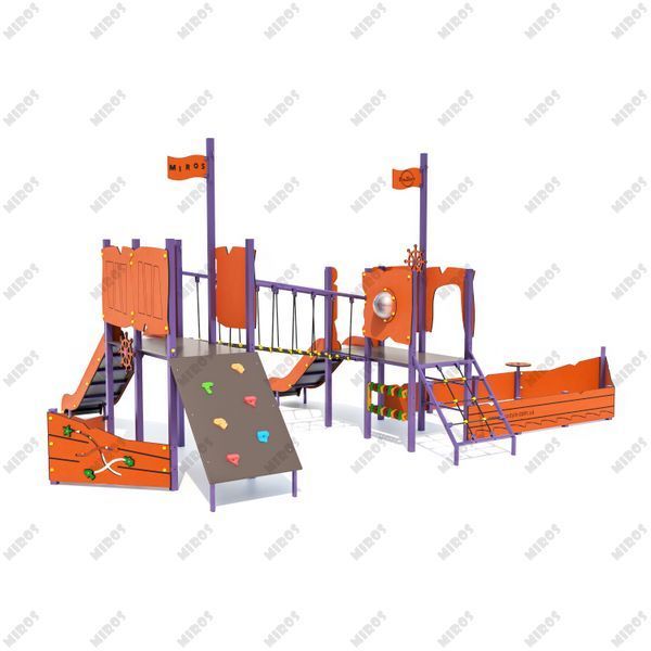 Детский игровой комплекс "Кораблик" DIO415HDPE DIO415HDPE&nbsp; фото