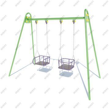 Double swing (metallic) on chains DIO310.35, 288, 161, 210, 80