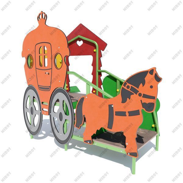 Игровой комплекс "Сказочная карета" DIO769HDPE DIO769HDPE фото